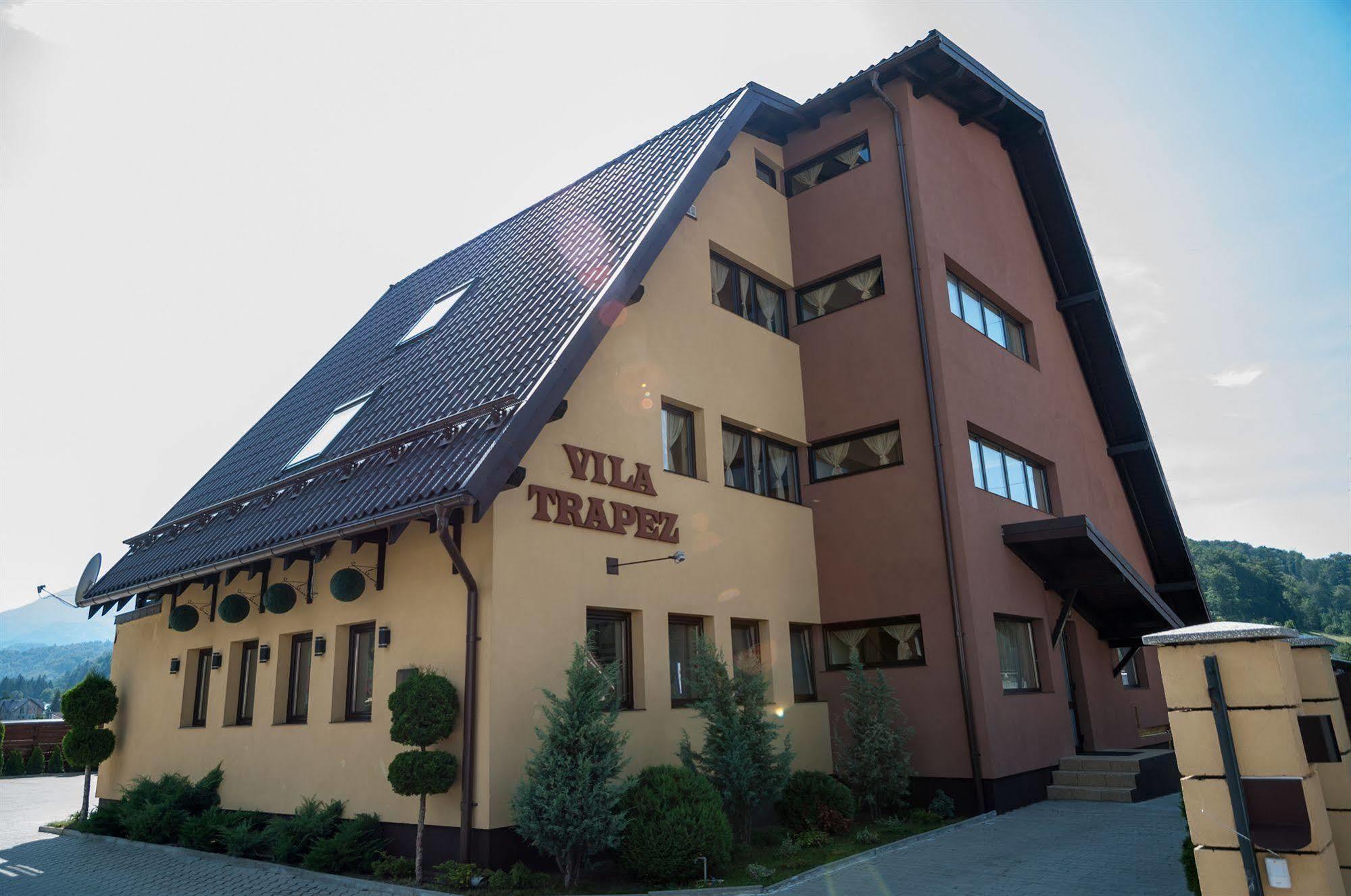 Vila Trapez Négyfalu Kültér fotó